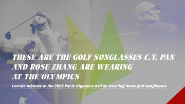 These are the golf sunglasses C.T. Pan and Rose Zhang are wearing at the Olympics