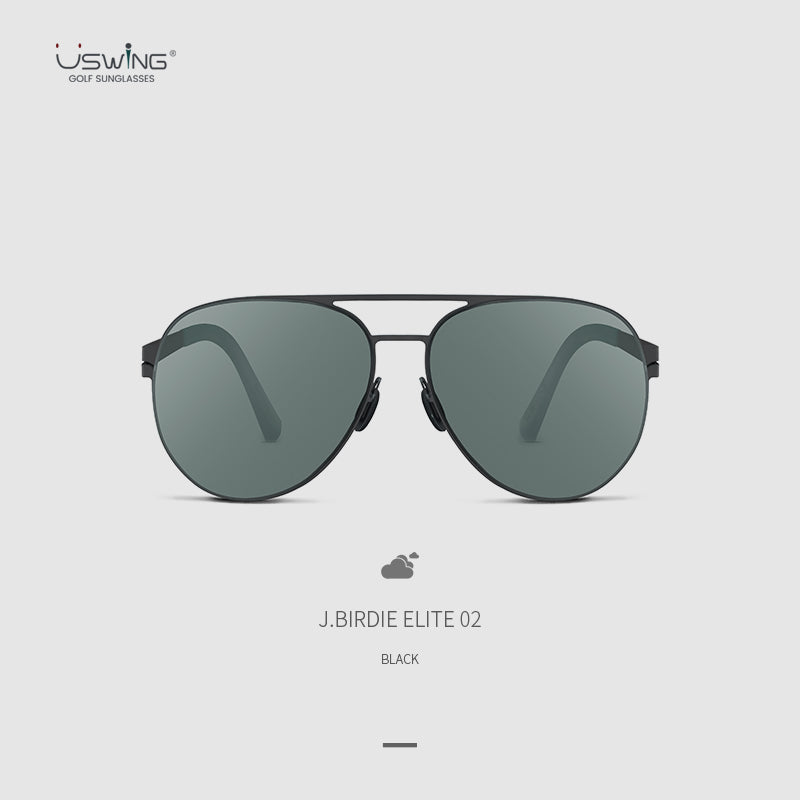 USWING BIRDIE 005 GOLF SUNGLASSES BLACK