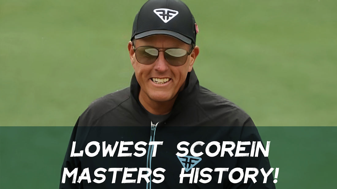 Phil Mickelson's final round (65) is the lowest round in Masters!