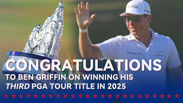 Congratulations to Ben Griffin on winning his third PGA Tour！