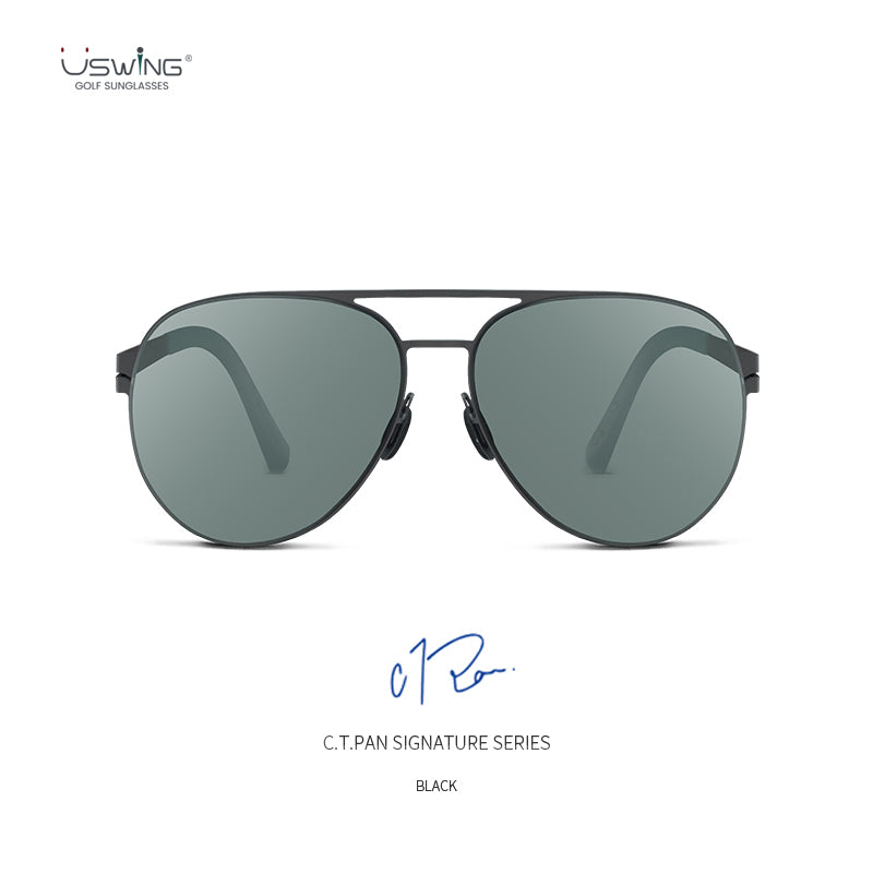 golf goggles Overcast series】Uswing Mojing Golf Sunglasses C.T. Pan Signature Seri