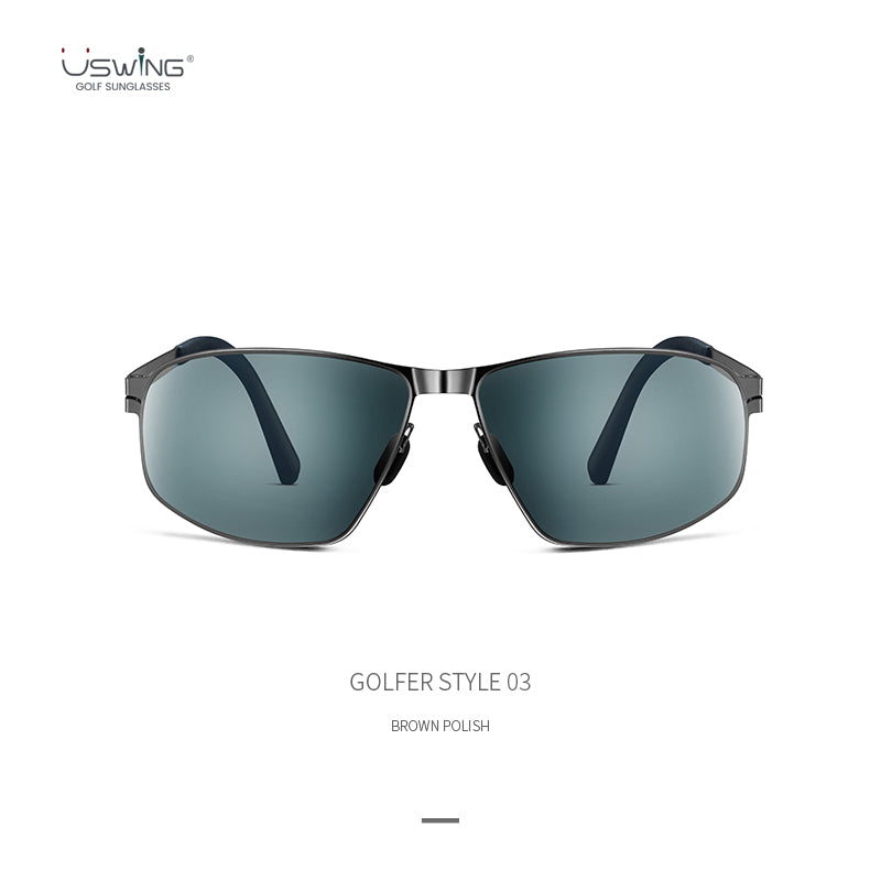 Sunny】Uswing Mojing Golf Sunglasses Adults GOLFER STYLE 03