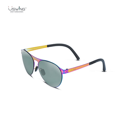 Uswing Mojing Golf Sunglasses K.BIRDIE CHROME 07