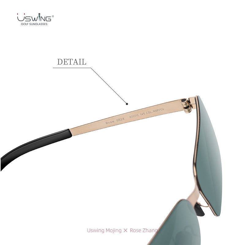 Sunny】Uswing Mojing Golf Sunglasses ROSE EDITION