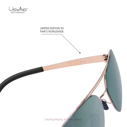 Uswing Mojing Golf Sunglasses ROSE (ZHANG) SIGNATURE