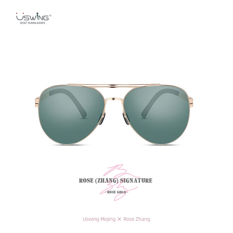 Uswing Mojing Golf Sunglasses ROSE (ZHANG) SIGNATURE