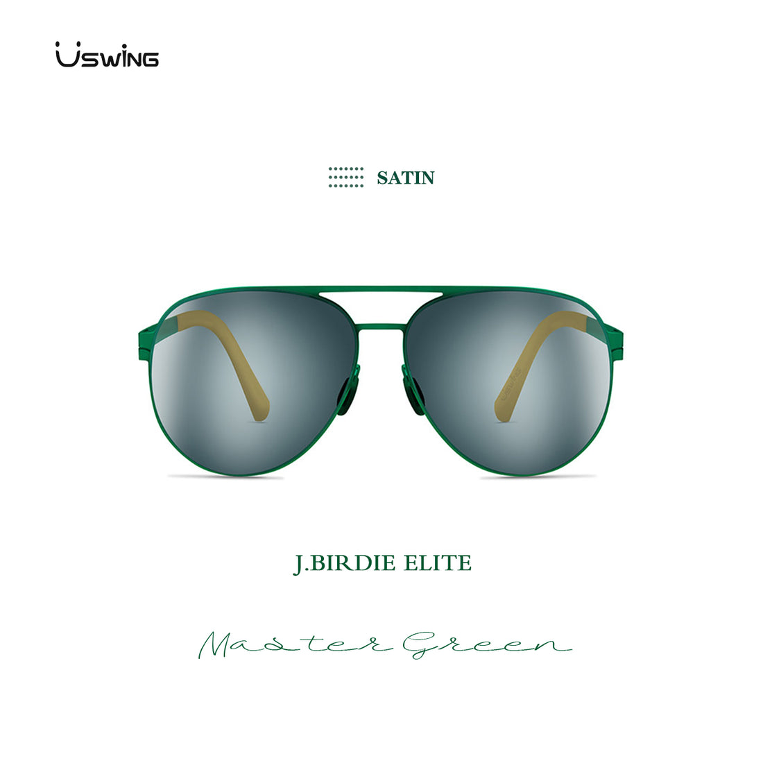【Sunny】Uswing Mojing Golf Sunglasses Junior 2025 Limited Edition Master Green